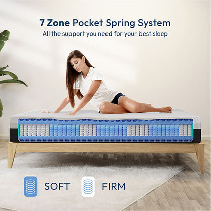 Verbena - 12" Full Hybrid Pocket Coil Mattress