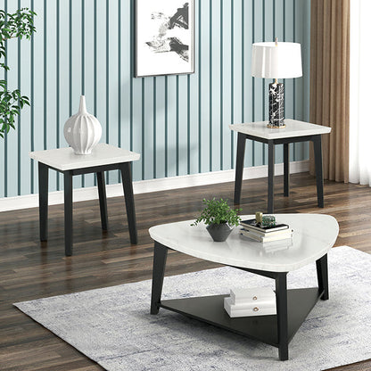 Thisted - Triangle Marble Coffee Table