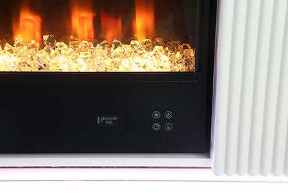 Medea - 71" TV Stand w/ Electric Fire Place