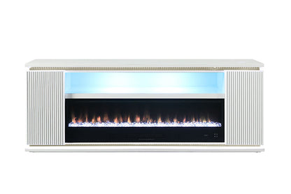 Medea - 71" TV Stand w/ Electric Fire Place