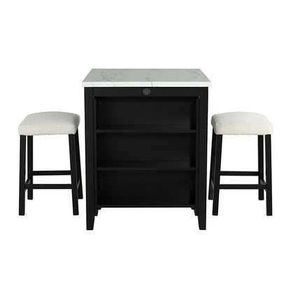 Chalcedony - 3 Pc. Dining Table Set