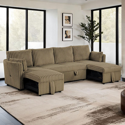 Denholme - U-Sectional w/ Pull Out