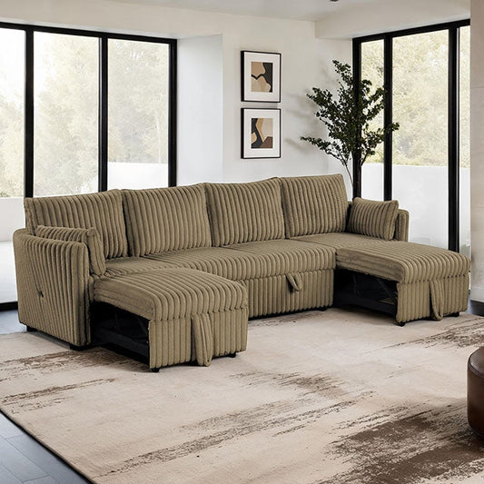 Denholme - U-Sectional w/ Pull Out