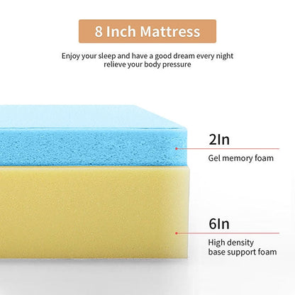 Artemisia - 8" E.King Memory Foam Mattress