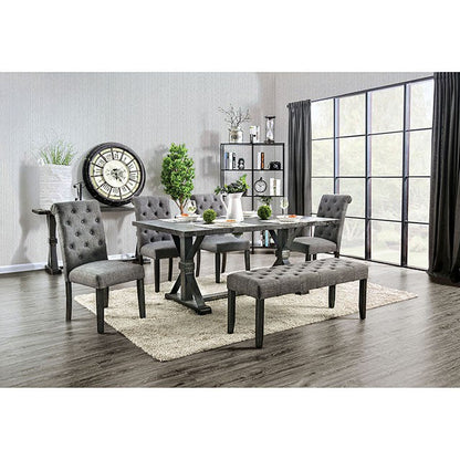 Alfred - 6 Pc Dining Table Set w/ Bench
