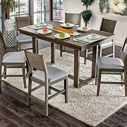 Anton - 7 Pc Counter Ht Table Set