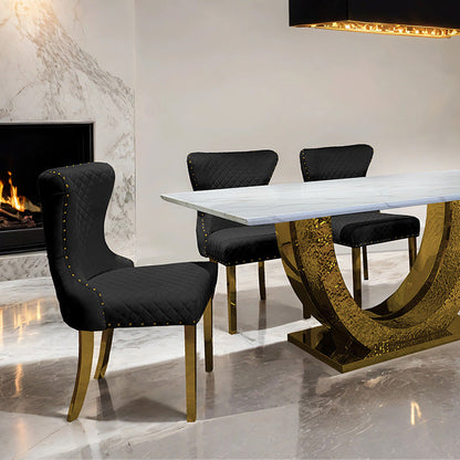 Portanova - 7 Pc Dining Table Set