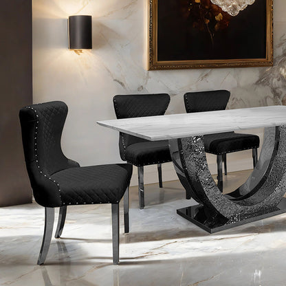 Portanova - 7 Pc Dining Table Set