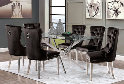 Silveria - 7 Pc Dining Table Set
