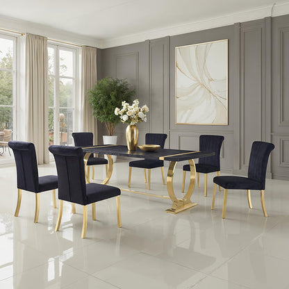 Horley - 7 Pc. Dining Table Set