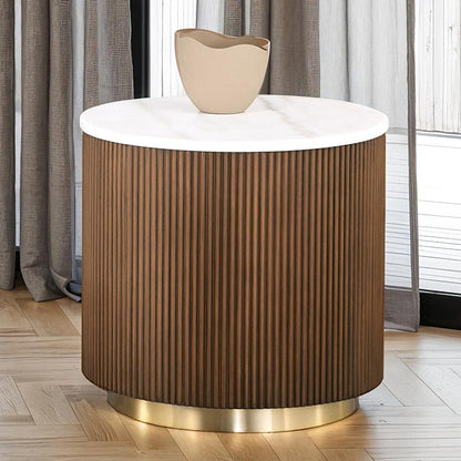 Virden - Round End Table