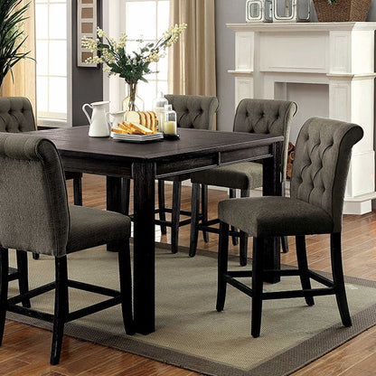 Sania - 7 Pc Counter Ht Table Set